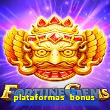 plataformas bonus no cadastro